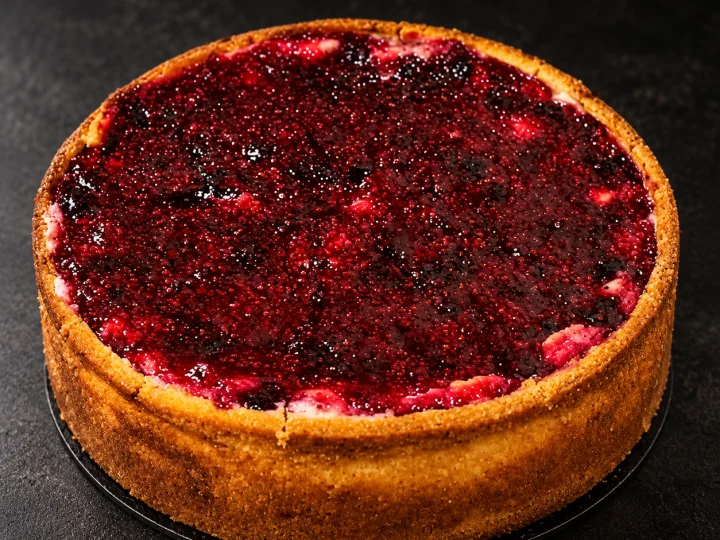Himbeer Kasekuchen
