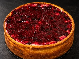 Himbeer Kasekuchen