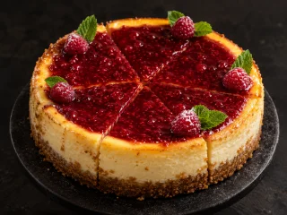 Himbeer Cheesecake