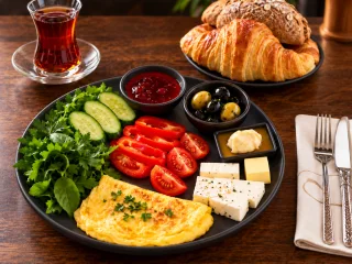 Kahvalti Tabagi Çay Dahil
