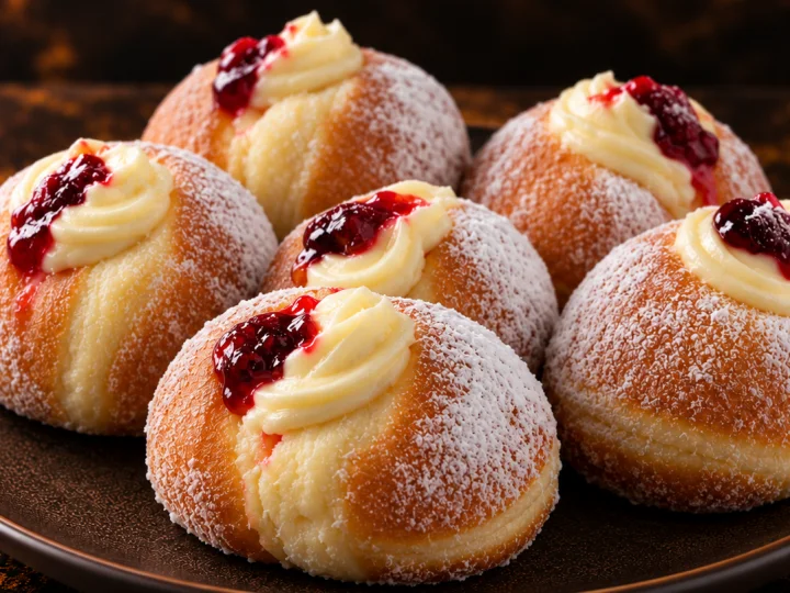 Marmelatli Kremali Berliner