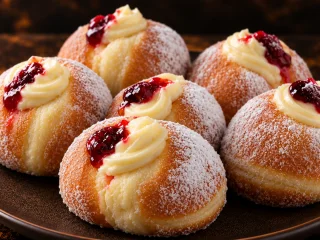 Marmelatli Kremali Berliner