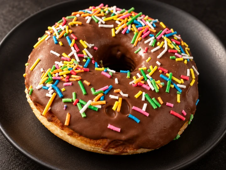 Sütlü Çikolatali Donut