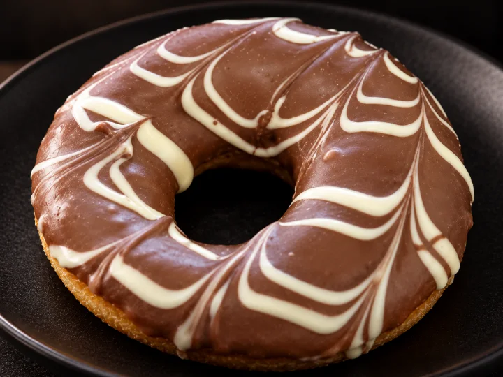 Beyaz Çikolatali Donut