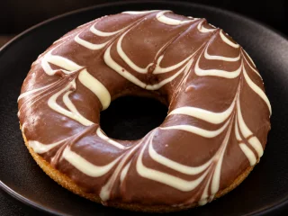 Beyaz Çikolatali Donut