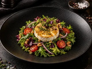 Keçi Peynirli Ilık Salata