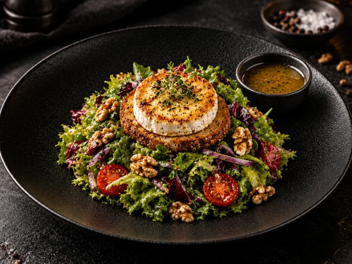 Salade De Chèvre Chaud