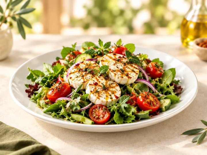 Keçi Peynirli Ilık Salata