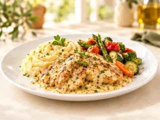 Poulet À La Moutarde