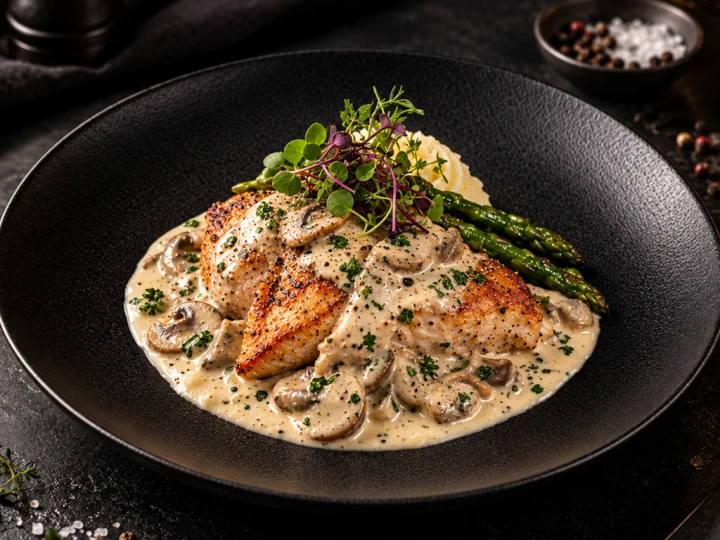 Poulet À La Crème
