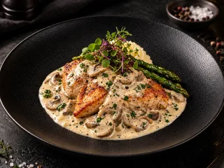 Poulet À La Crème