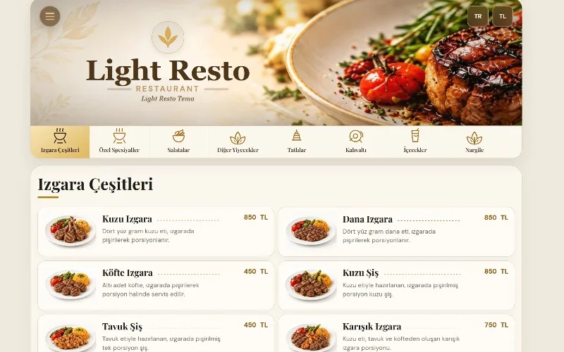 Light Resto (default)